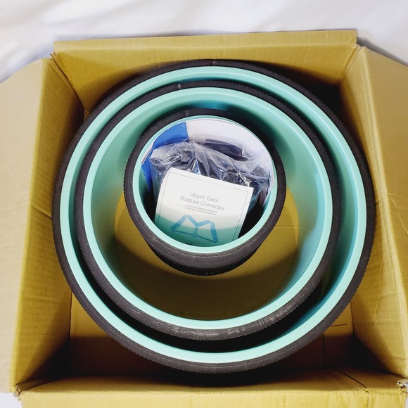 NIB-Chirp Back & Neck Sport Massager Pain Relief 3-pack + Upper Back Corrector - Picture 2 of 5